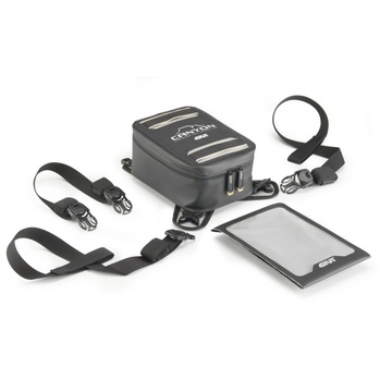 GRT730 malá vodotěsná brašna GIVI na sedlo nebo do padáků, černá, 3 litry, řada CANYON